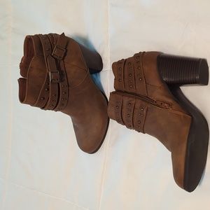 Madden girl heeled booties